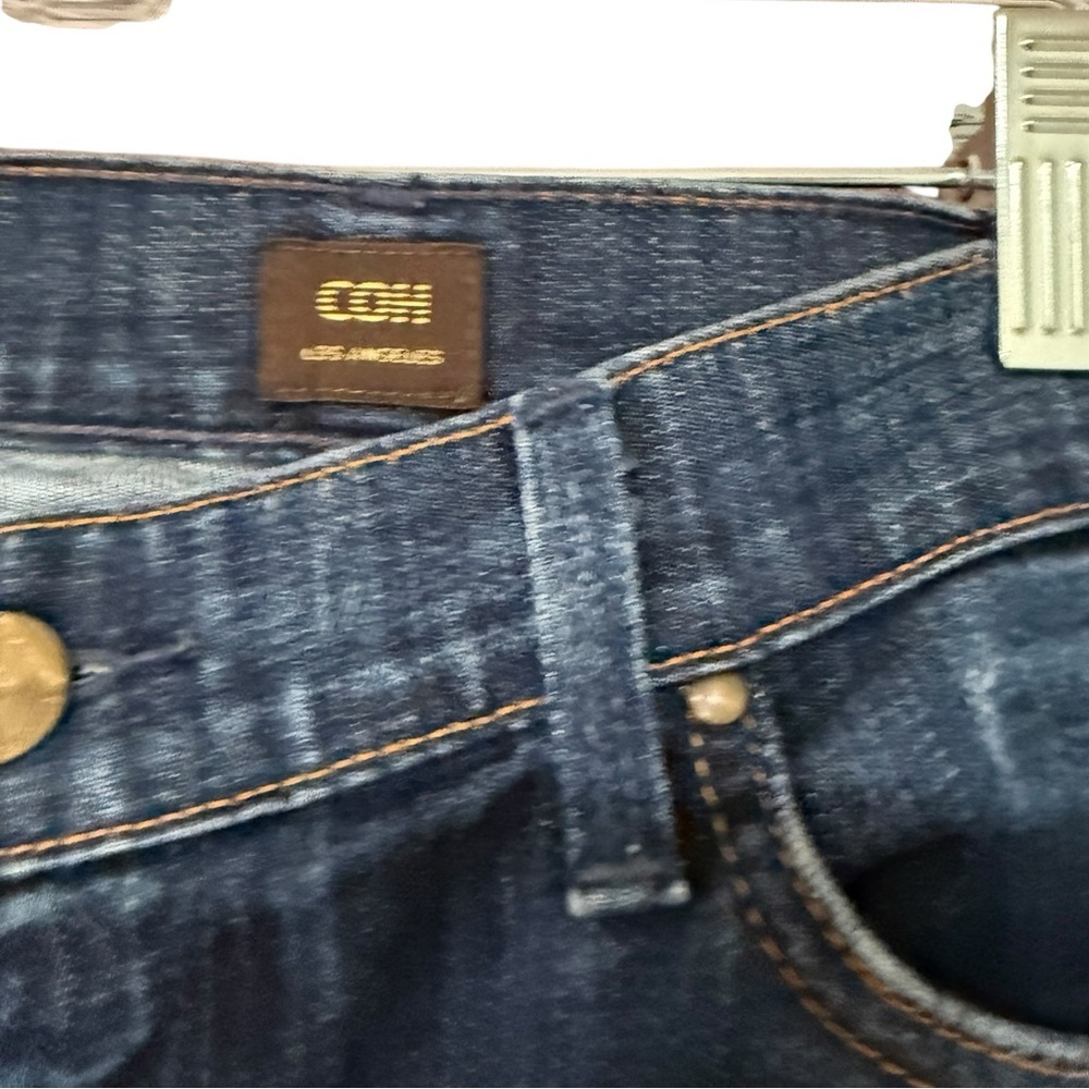 🔻Citizens of Humanity COH Low Rise Flare Jeans Size 30 Dark Wash Bootcut - Picture 4 of 8